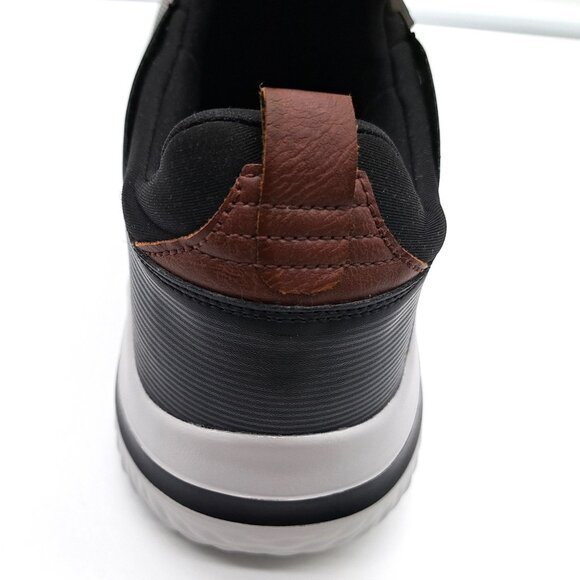 Skechers Mens Delson 3.0 - Cicada Knitted Bungee Lace Slip On - Size 13 - Picture 10 of 14